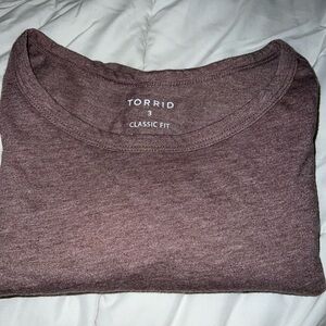 New with tags torrid crew neck t shirt